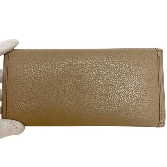 Prada Bifold Long Wallet Beige 1 Mh132 Wallet Leather - Picture 9 of 10